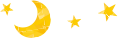 月と星のアイコン